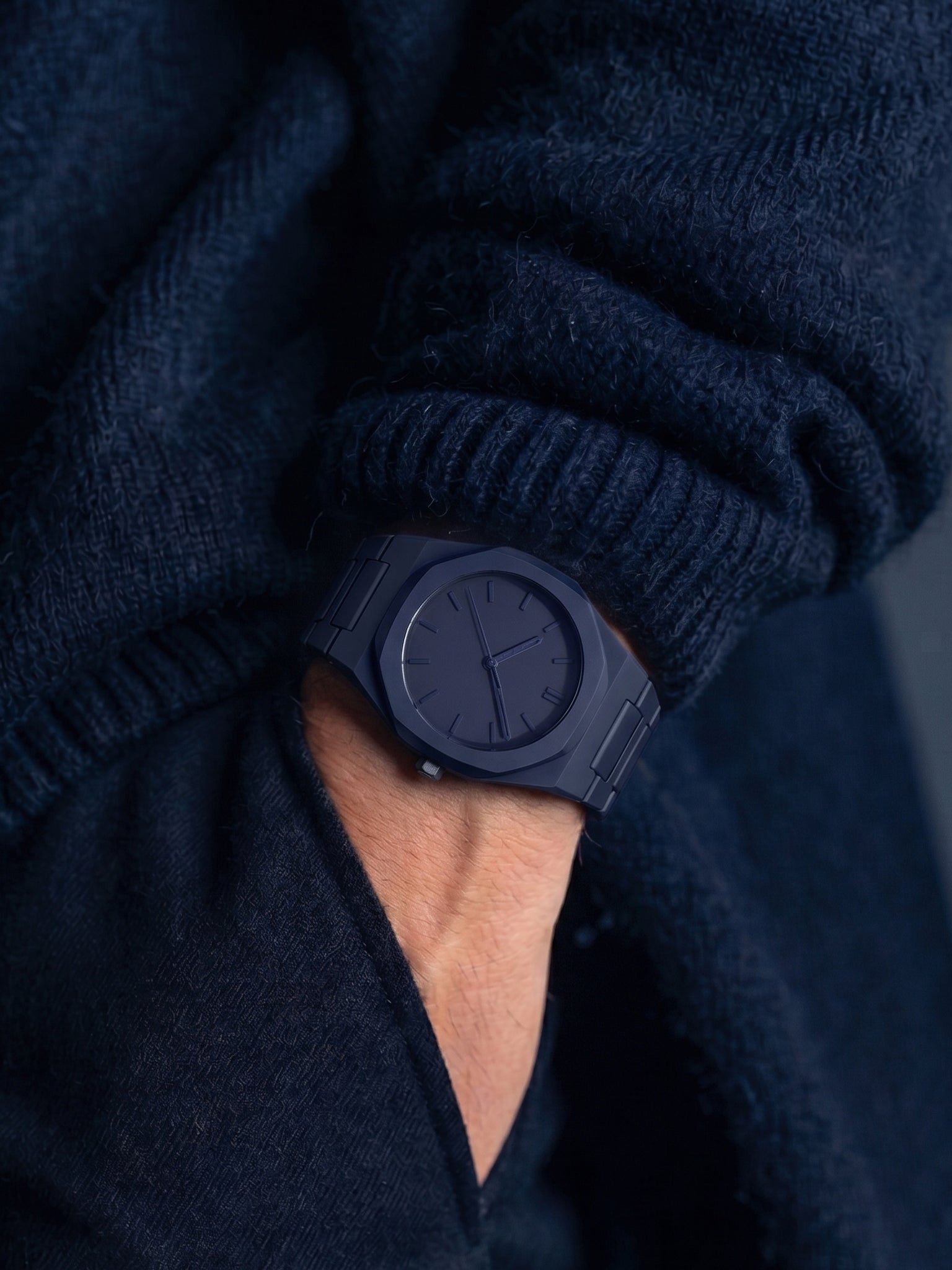 Minimalist Blue 40mm