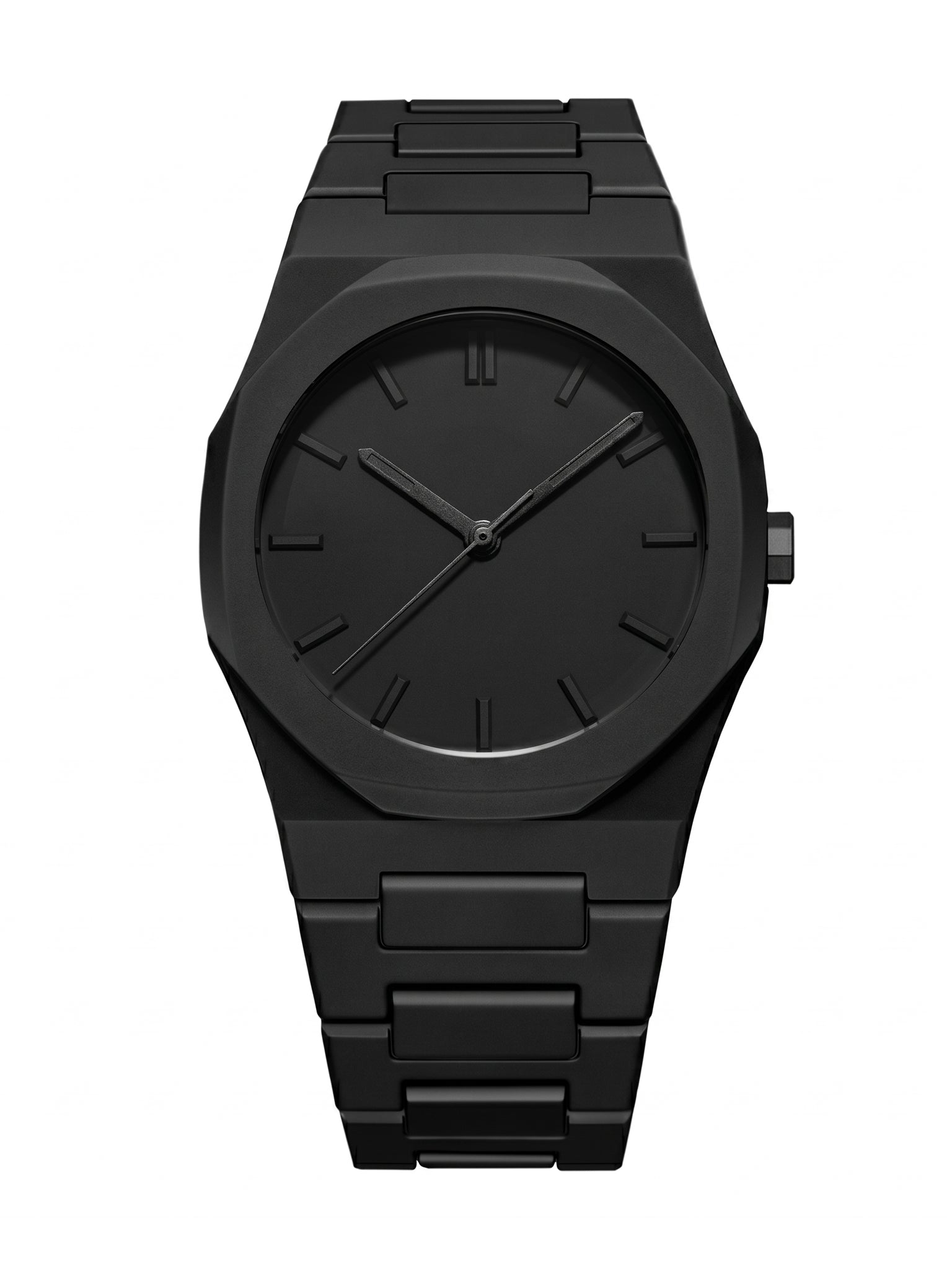 Relógio Pontual Club Minimalist Black 40mm Pulseira preta