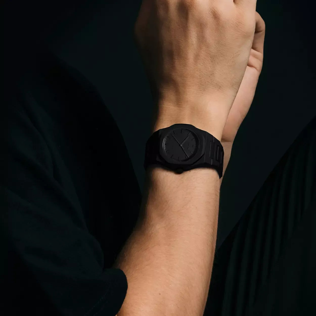 Relógio-Masculino-Pontual-Minimalist Black-3